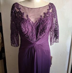 Long purple gown - size 12